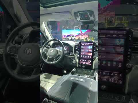 2025 Ram 1500 REV Interior First Look