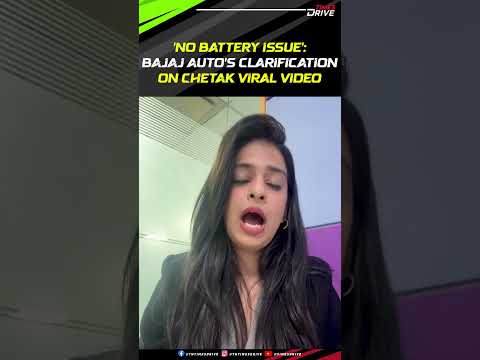 Viral Video Shows Smoke Coming Out Of Bajaj Chetak E-Scooter; Company Clarifies | Chetak