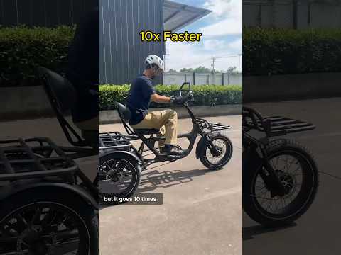 Not Electric Bike, but It&#039;s 10x Faster