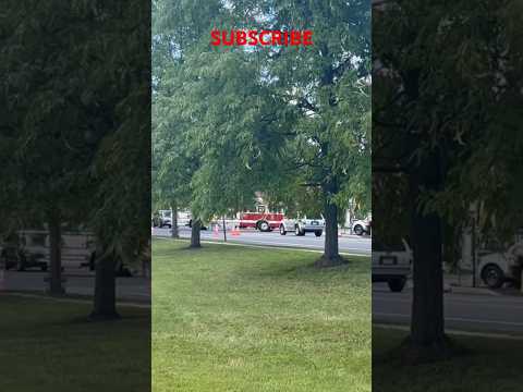 Gilbertsville Fire Rescue, Rescue 67 Arriving on-scene of a Fatal Motorcycle Accident #shorts #fatal
