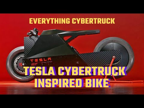 The Sokudo : Tesla Cybertruck Inspired Motorcycle Concept