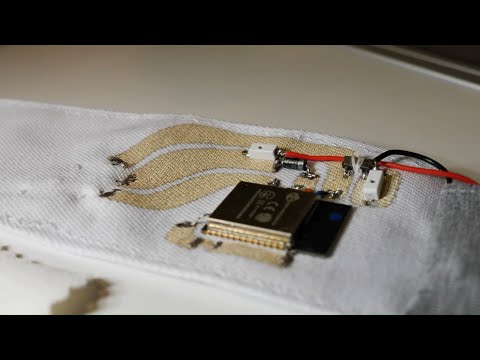 Pireta adds conductive metallic patterns to textiles keeps performance for the Smart Clothing market