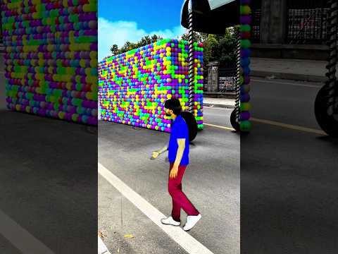 AB’s Crazy Car Design – Say Goodbye to Traffic! 🚀🔥 #shorts #3d #trafficfree