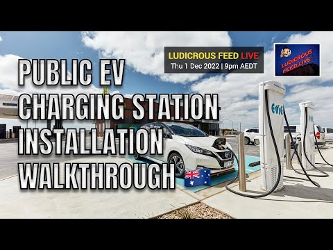 PUBLIC ELECTRIC VEHICLE CHARGING STATION INSTALLATION Walkthrough