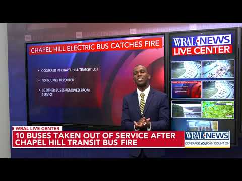 10 buses taken out of service after Chapel Hill transit bus fire