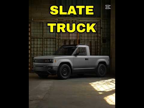 Slate Truck: The Sub-$20,000 Electric Pickup Aiming to Disrupt the Market