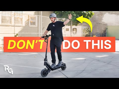 Avoid These 6 Electric Scooter Riding Mistakes!