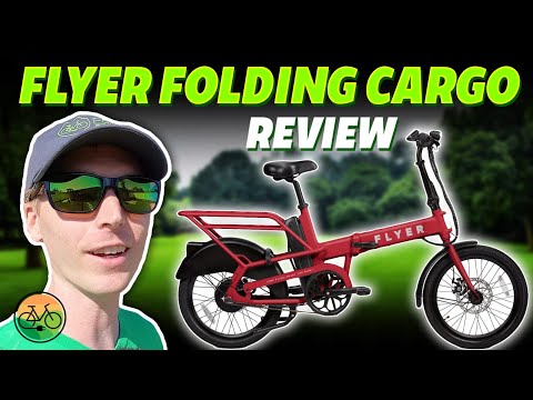 Flyer Folding Cargo Review: Portable and Compact Cargo Ebike from a Trusted Brand!