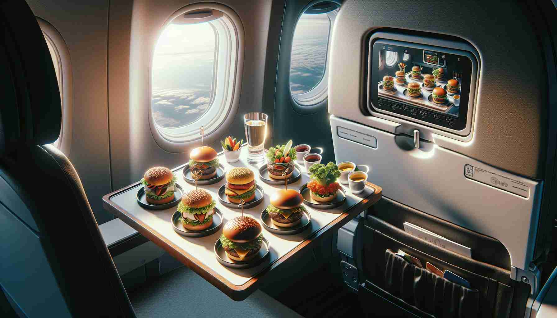 New Heights in In-Flight Dining: Introducing Gourmet Burger Flights 