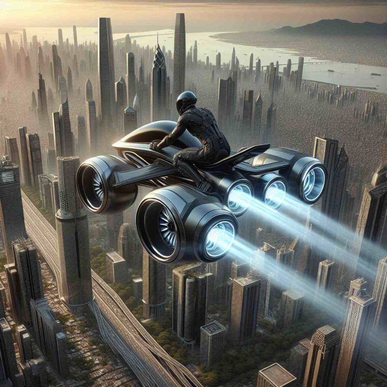 Zou deze op turbofans aangedreven luchtfiets het stedelijk vervoer voor altijd kunnen transformeren?