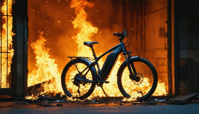 Chispas Invisibles: Los Peligros Ocultos de Cargar Bicicletas Eléctricas Provocan un Gran Incendio
