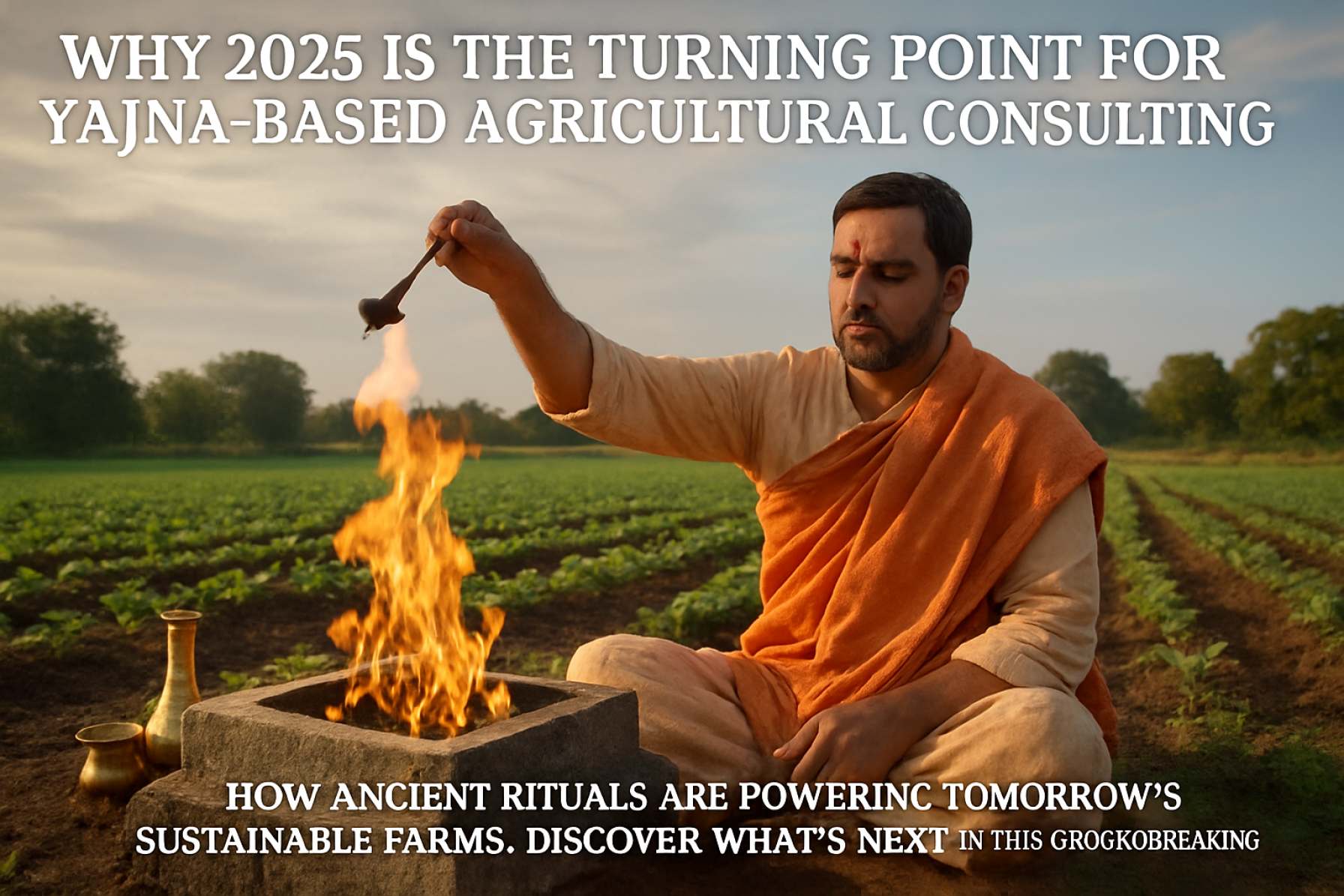 Why 2025 Is the Turning Point for Yajna-Based Agricultural Consulting: How Ancient Rituals Are Powering Tomorrow’s Sustainable Farms. Discover What’s Next in This Groundbreaking Sector!